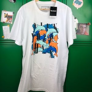 Pink Dolphin Tee 🐬